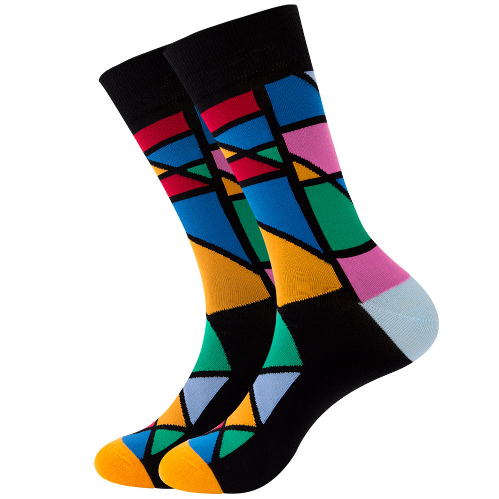 Fruits, Snacks & Space Socks 1 Pair Set