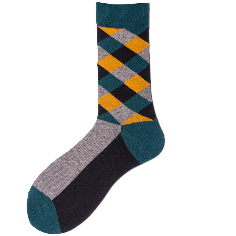 Classic Argyle Socks 1 Pair Set