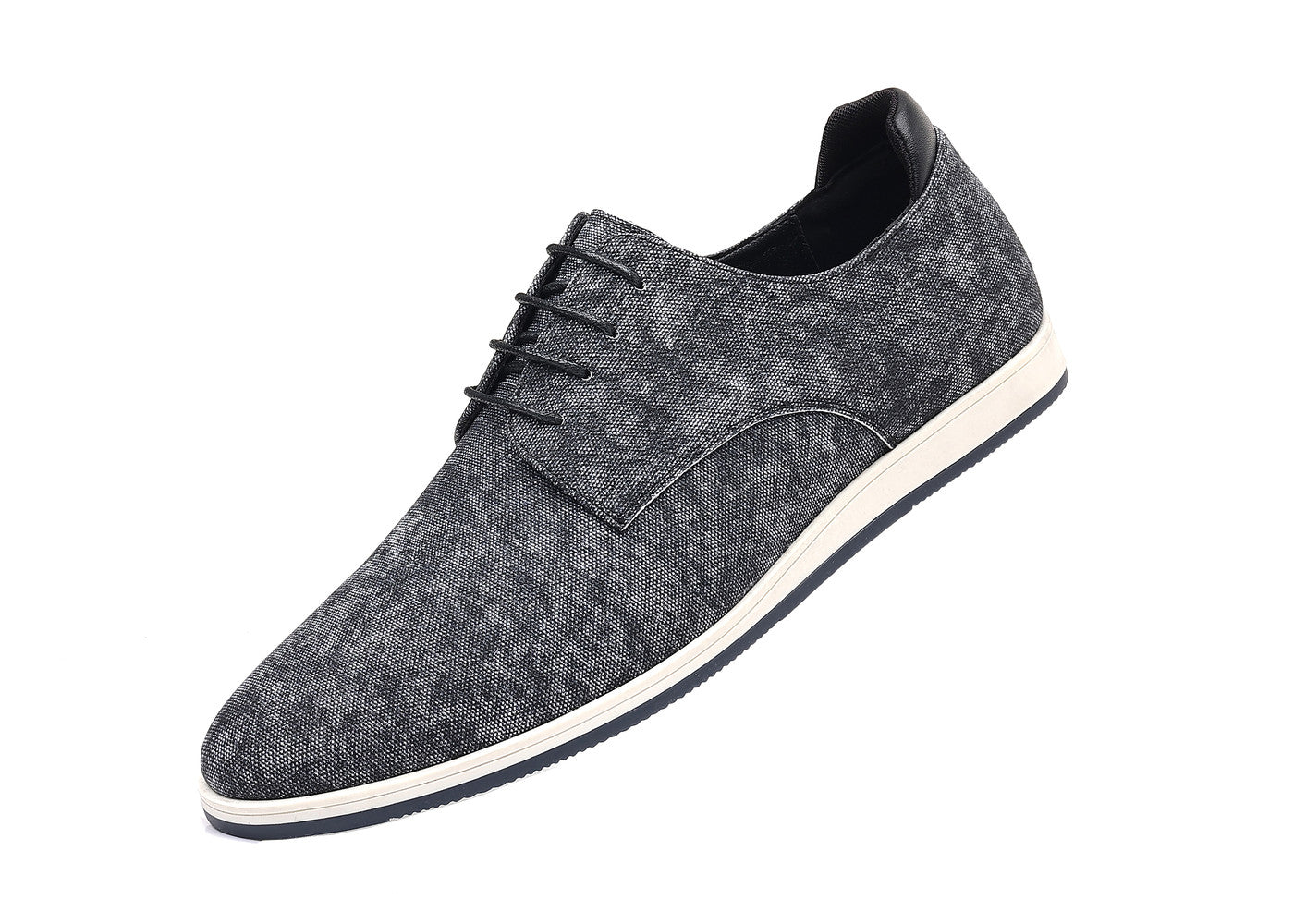 Men's Plain Toe Denim Oxfords