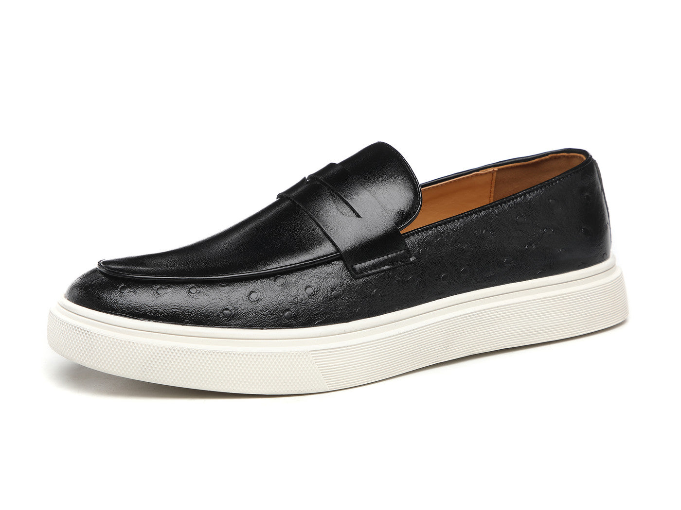 Men's Chunky Sole Penny Loafers