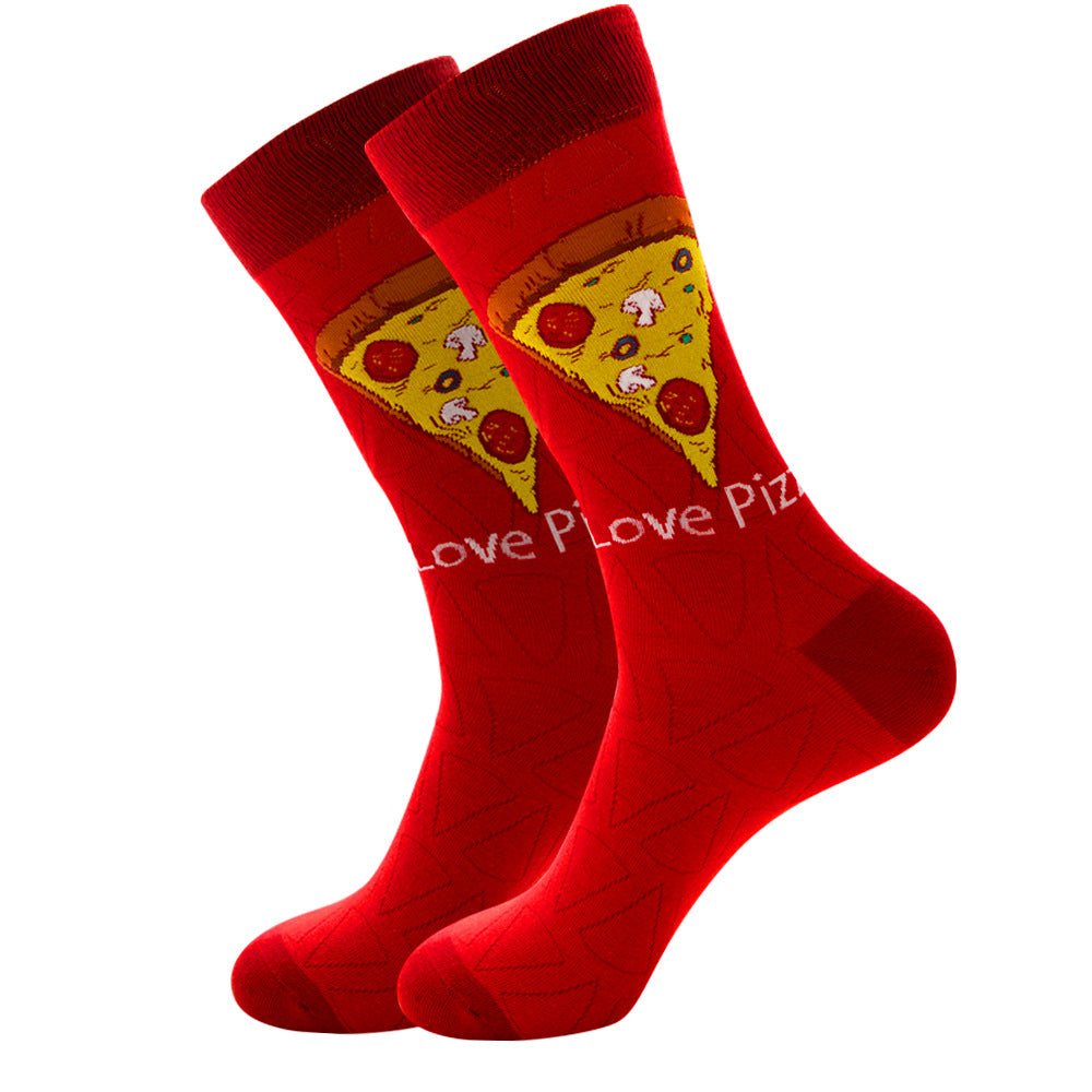 Fruits, Snacks & Space Socks 1 Pair Set