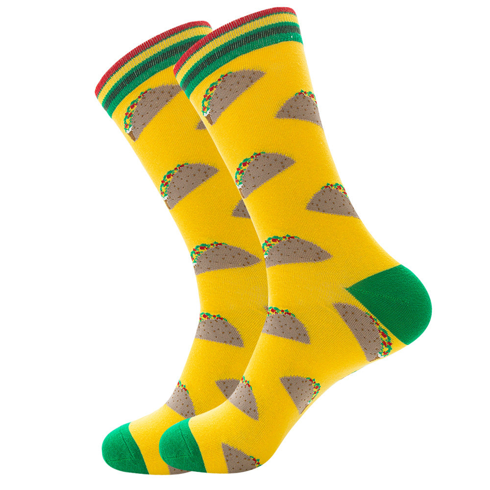 Crazy Snack Socks 1 Pair Set