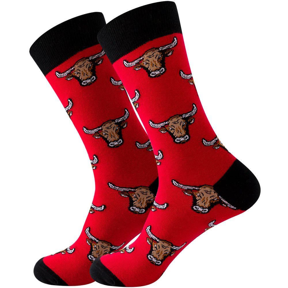 Animal Series Cotton Socks 1 Pair