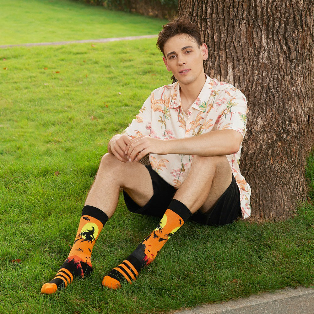 Animation Cotton Socks 1 Pair Set