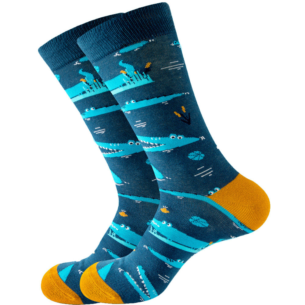 Juego de 1 par de calcetines Animal &amp; Argyle