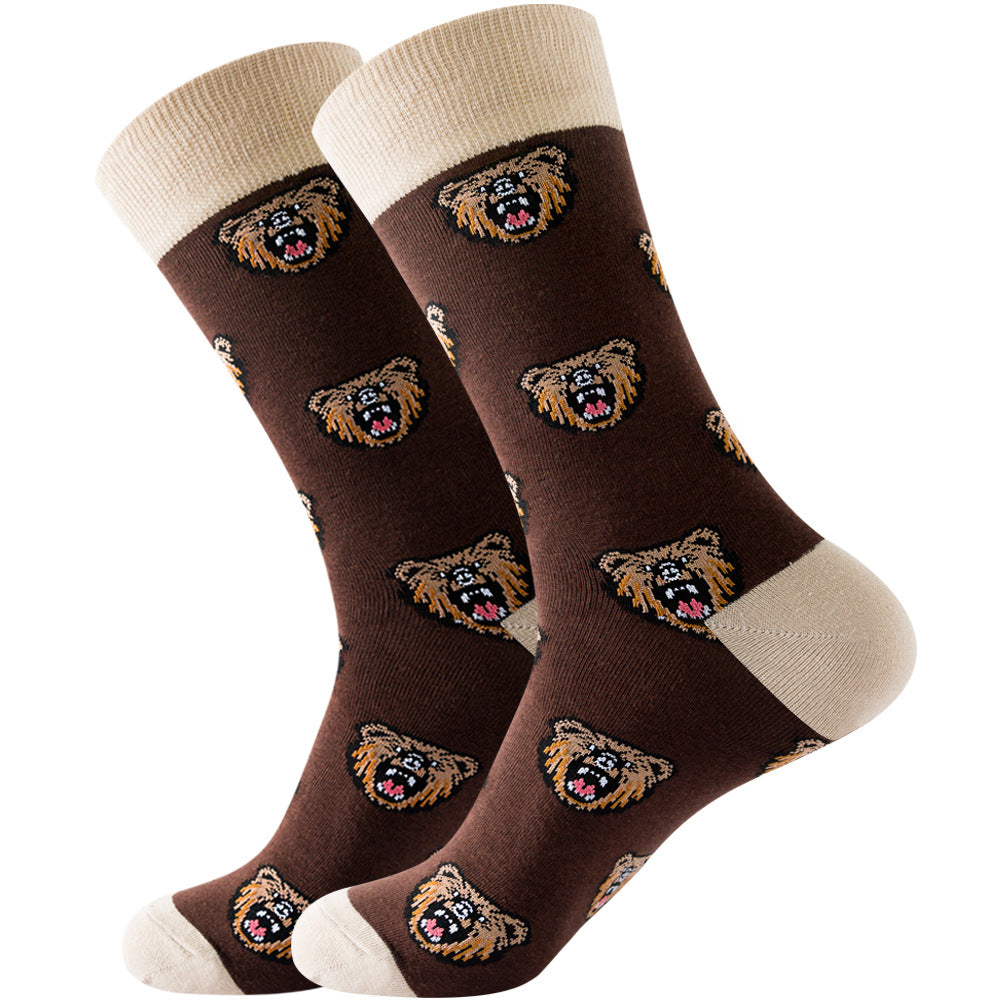 Animal Series Cotton Socks 1 Pair