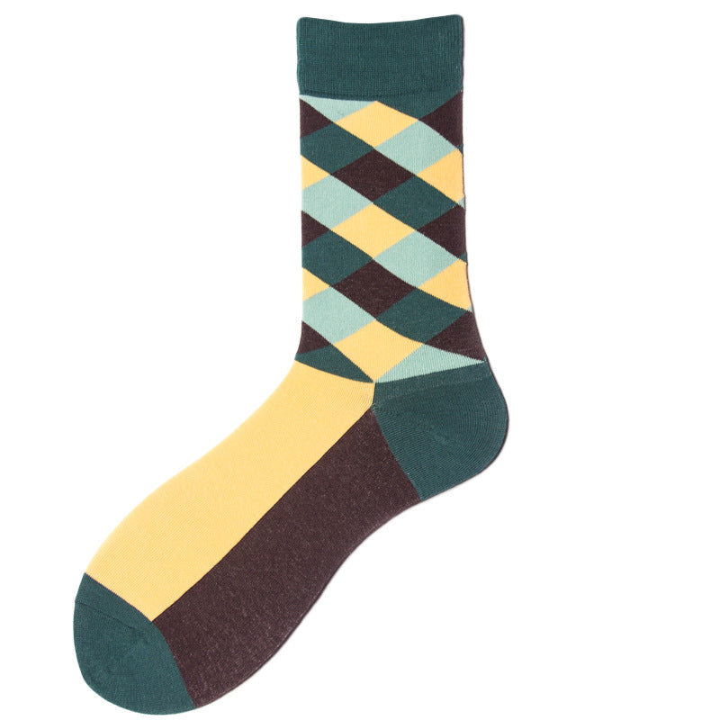 Classic Argyle Socks 1 Pair Set