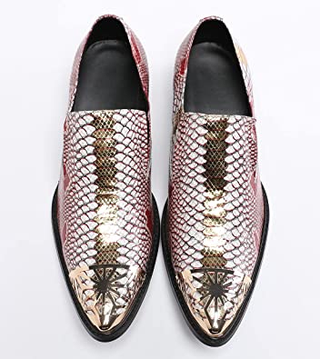 silver/red