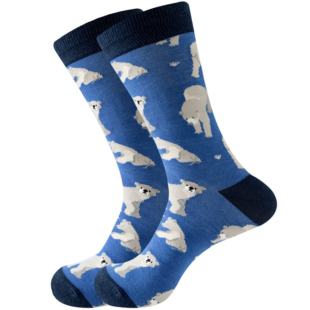 Juego de 1 par de calcetines Animal &amp; Argyle