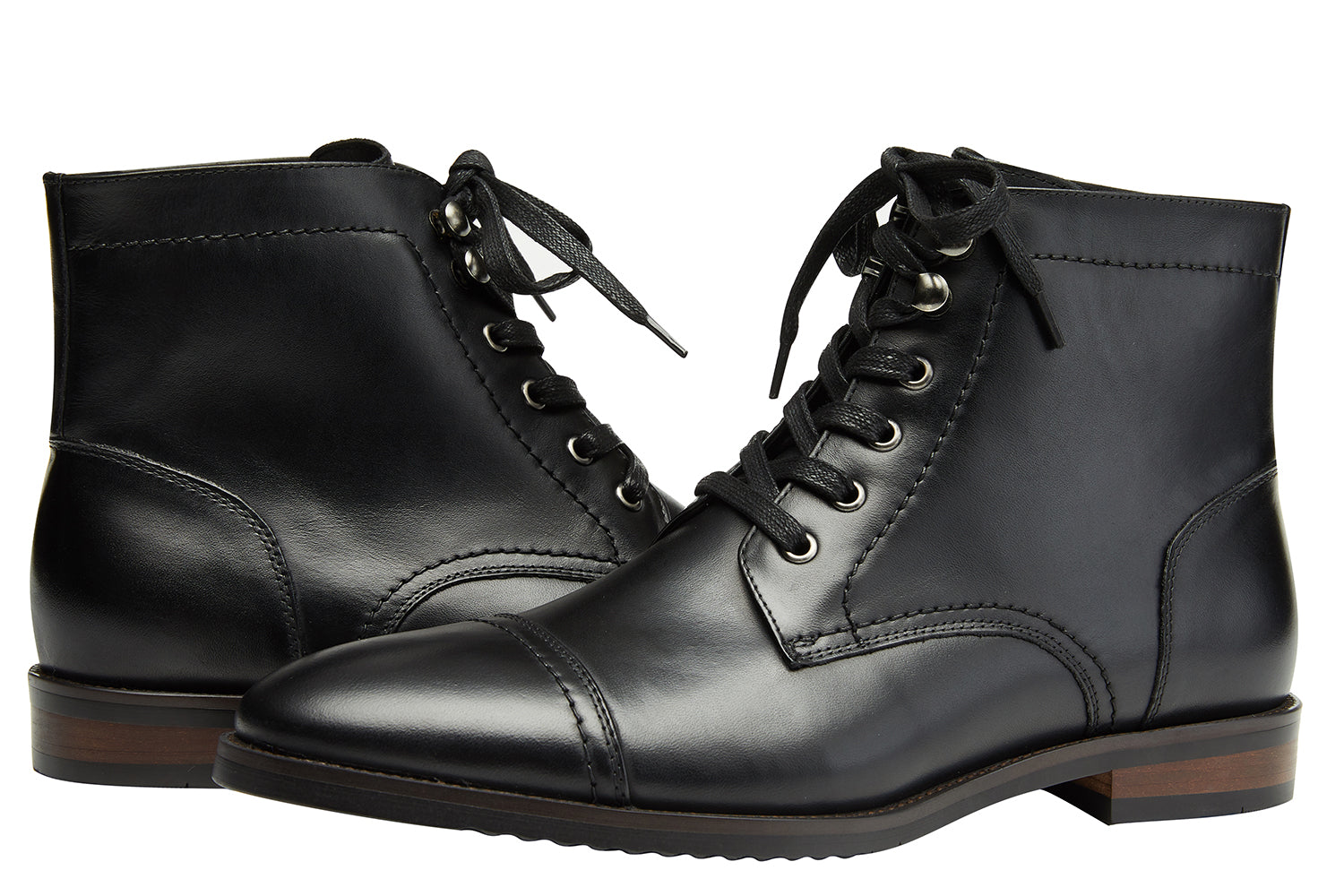 Men's Formal Leather Dress Boots – Santimon