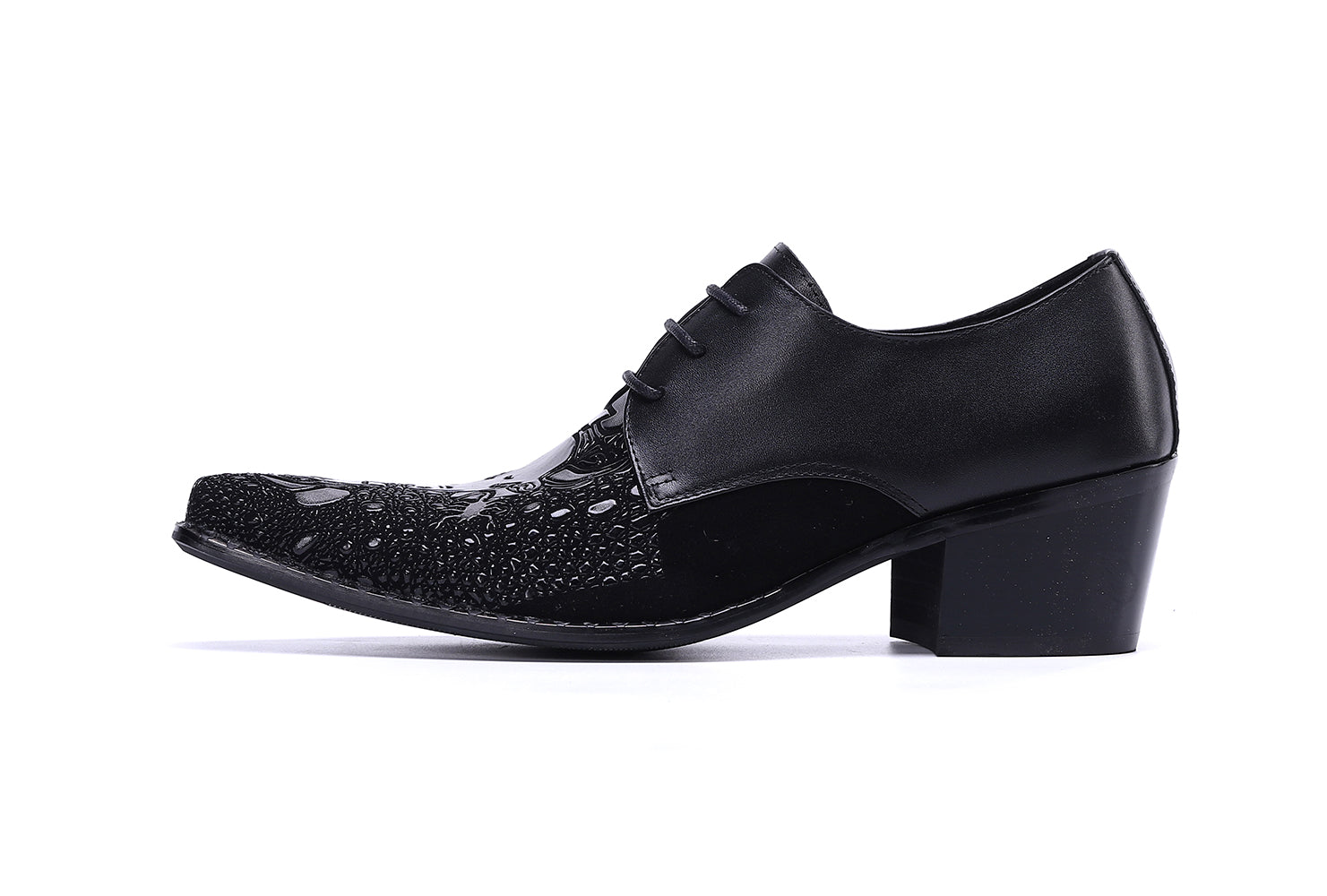 Men's Cuban Heel Ballroom Western Derby