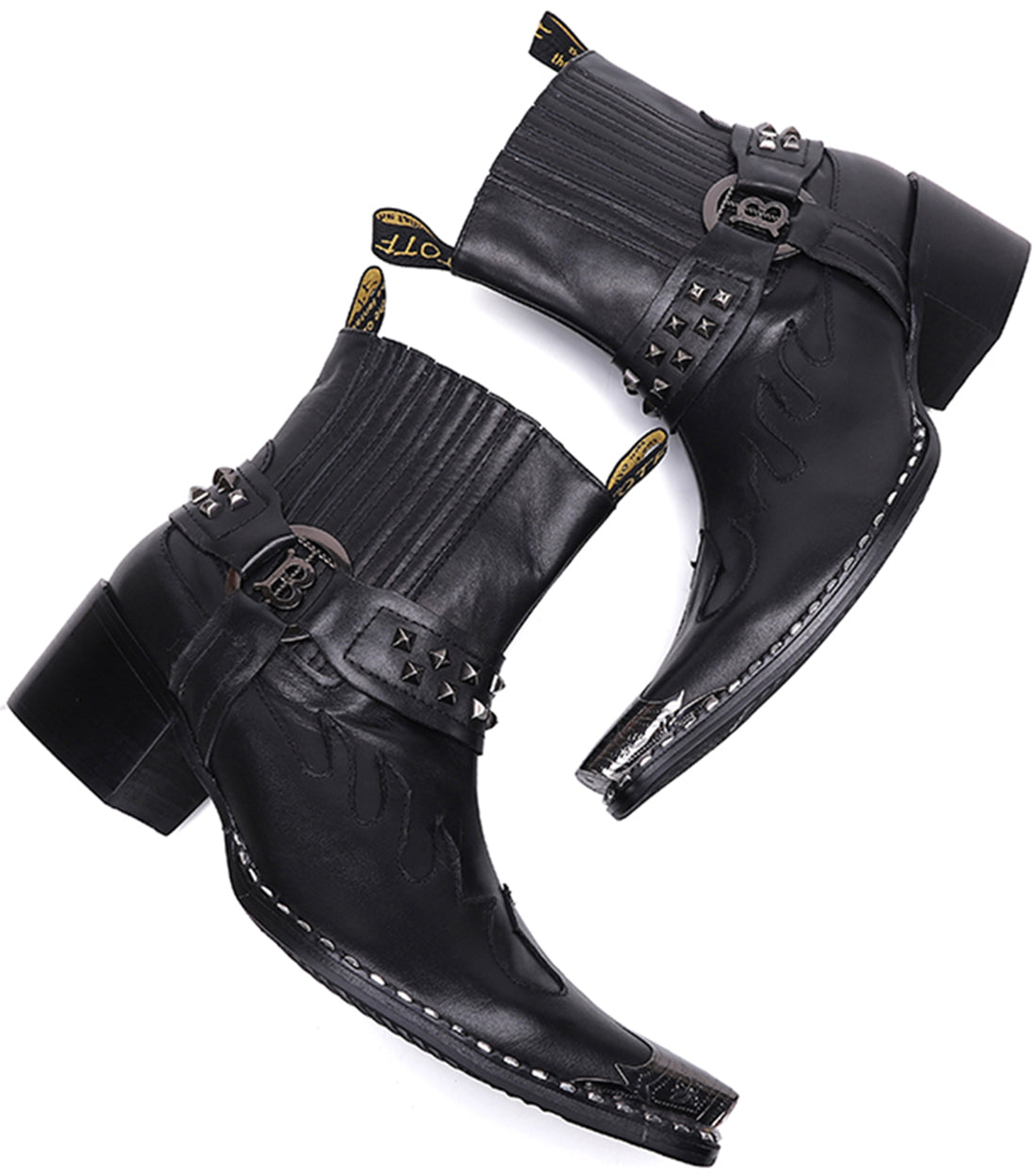 Men's Fashion High Top Western Boots