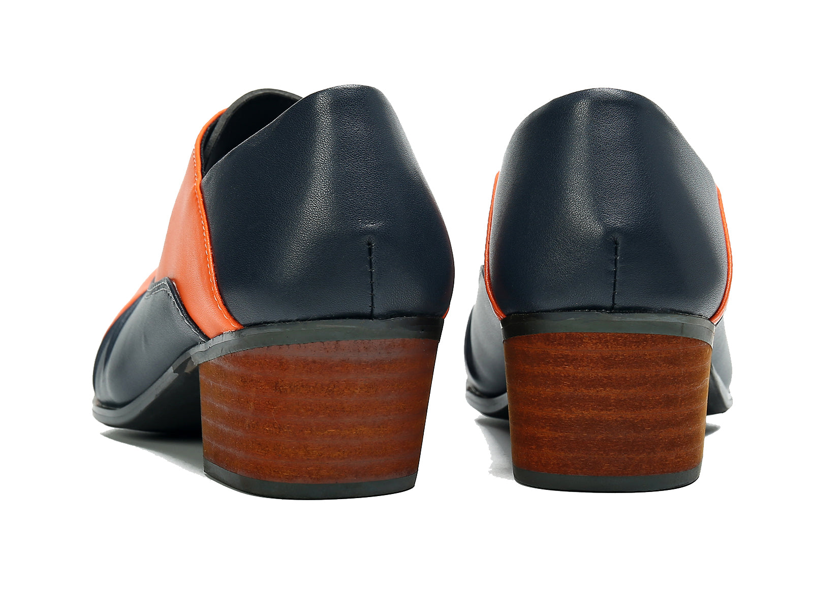 Men's Cuban Heel Leather Western Opera Pumps