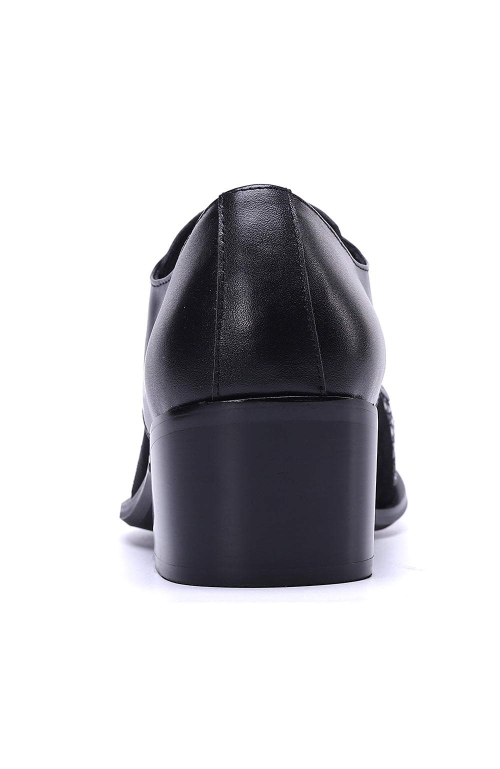 Men's Western Deby Lace-up Low Cap Leather