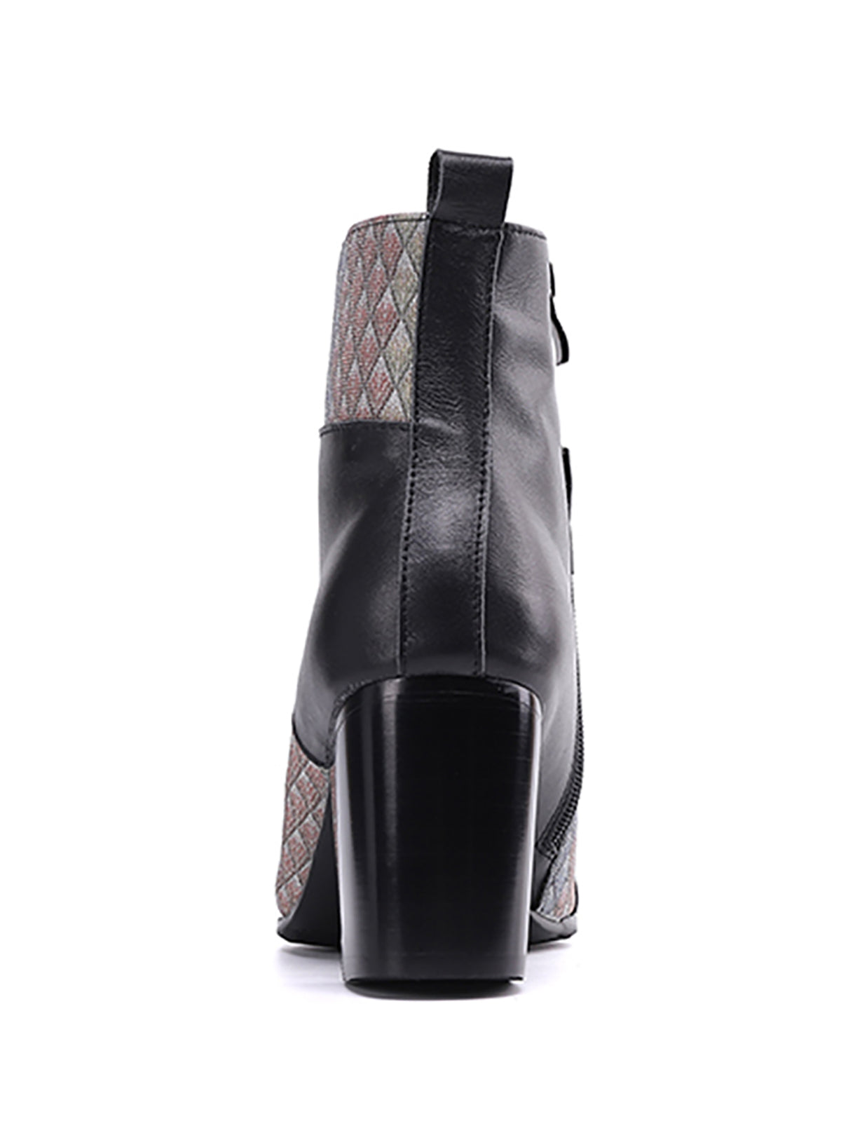 Botas occidentales de cuero genuino con cremallera para hombre