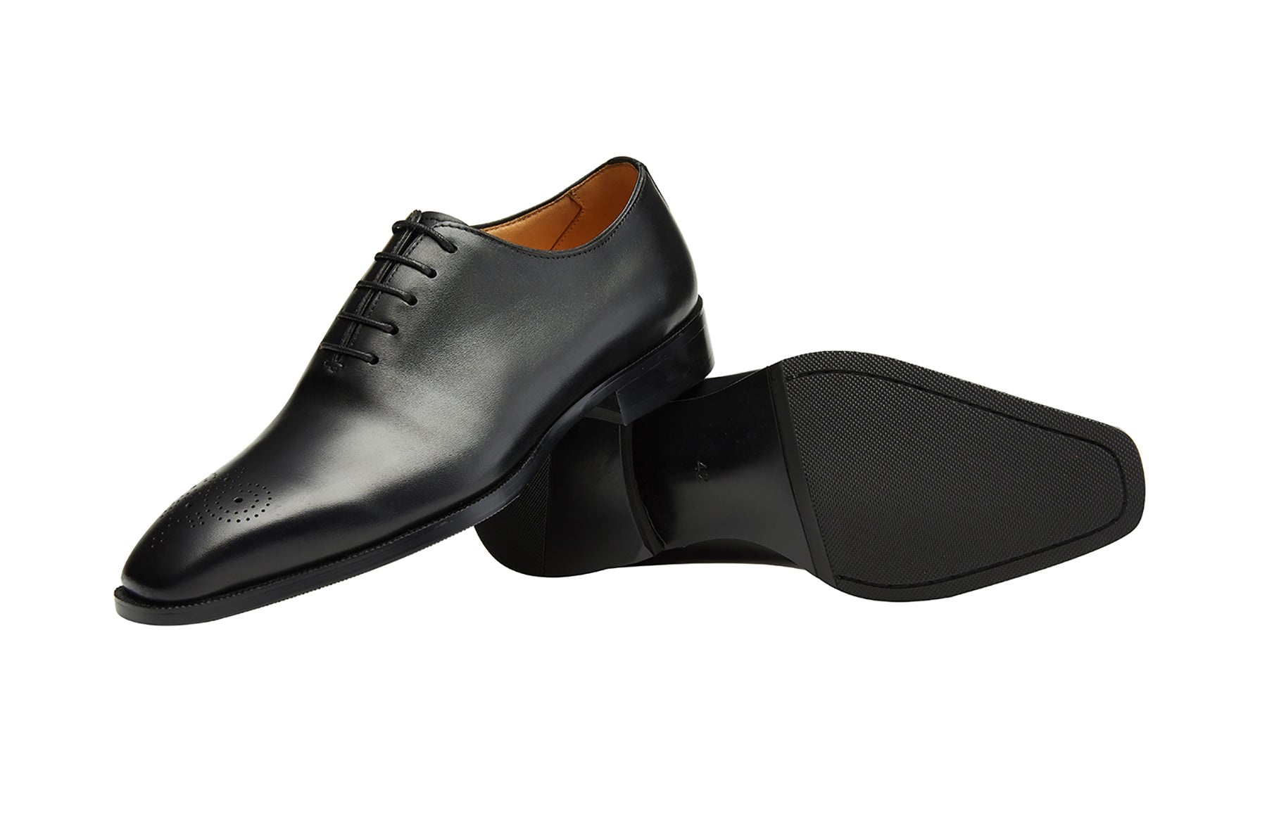 Men's Leather Oxford Formal Lined