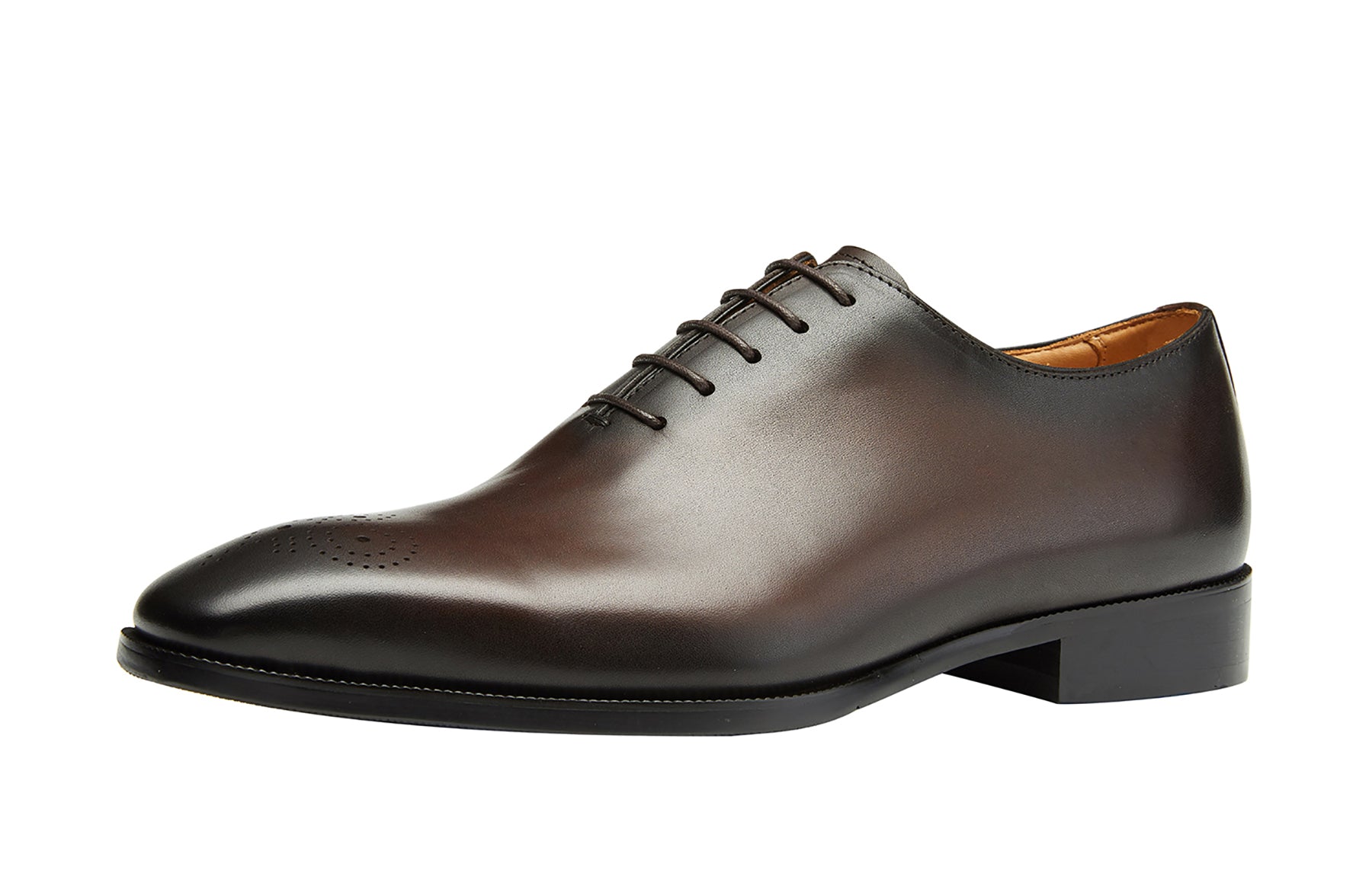 Men's Leather Oxford Formal Lined