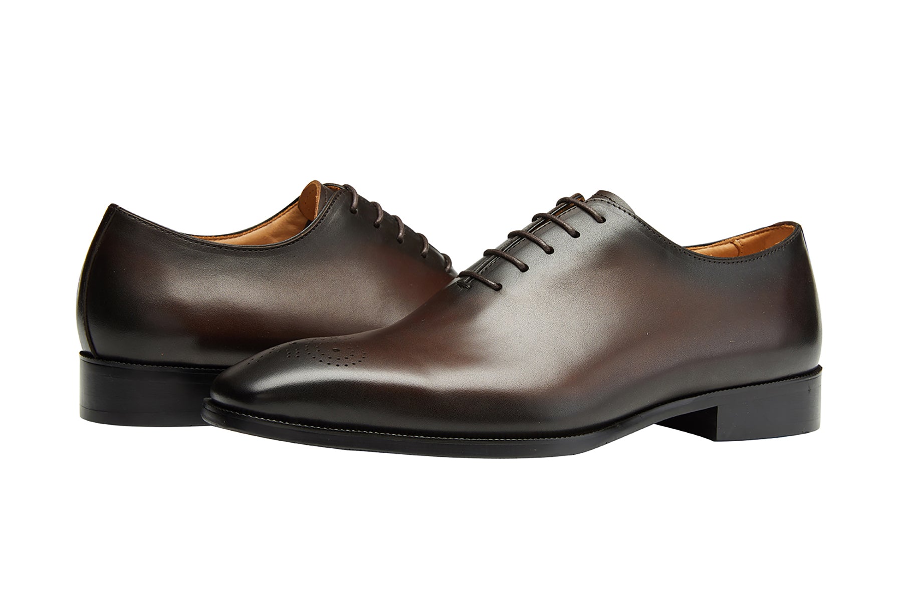 Men's Leather Oxford Formal Lined