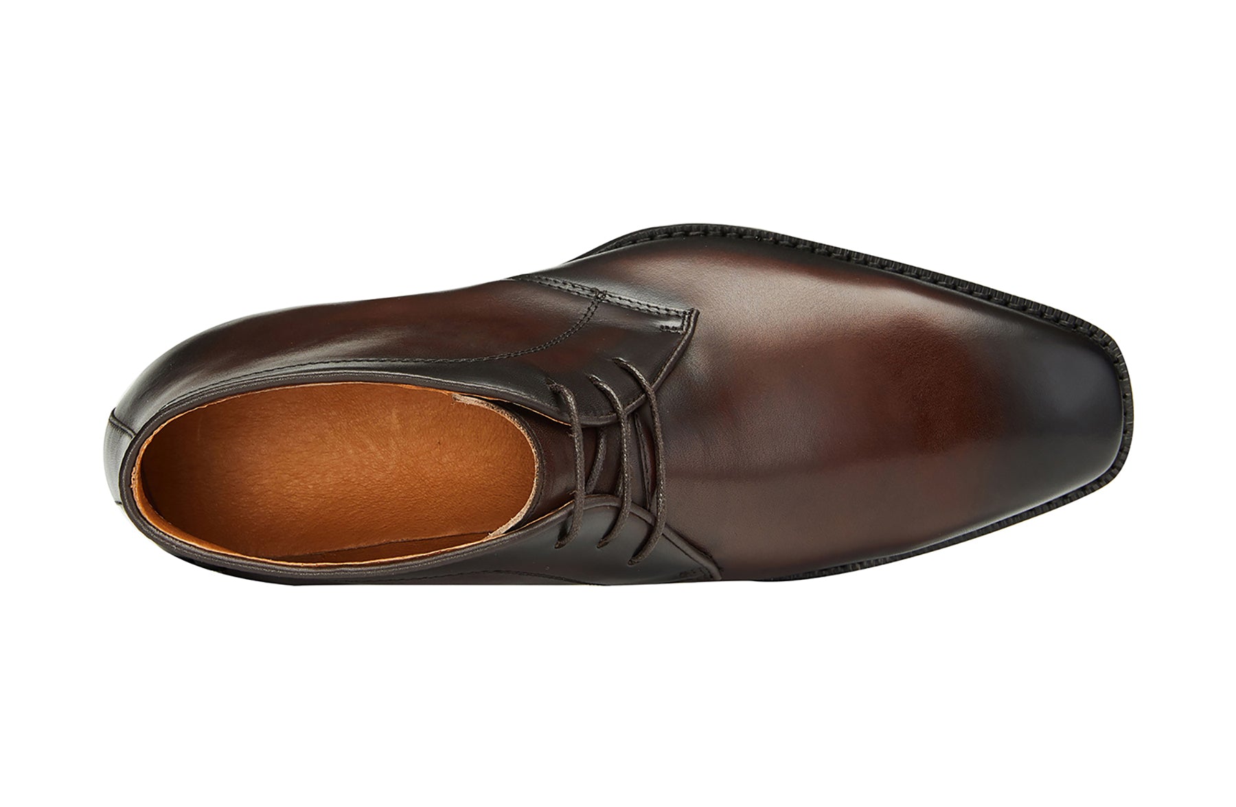 Botas chukka formales de cuero para hombre 