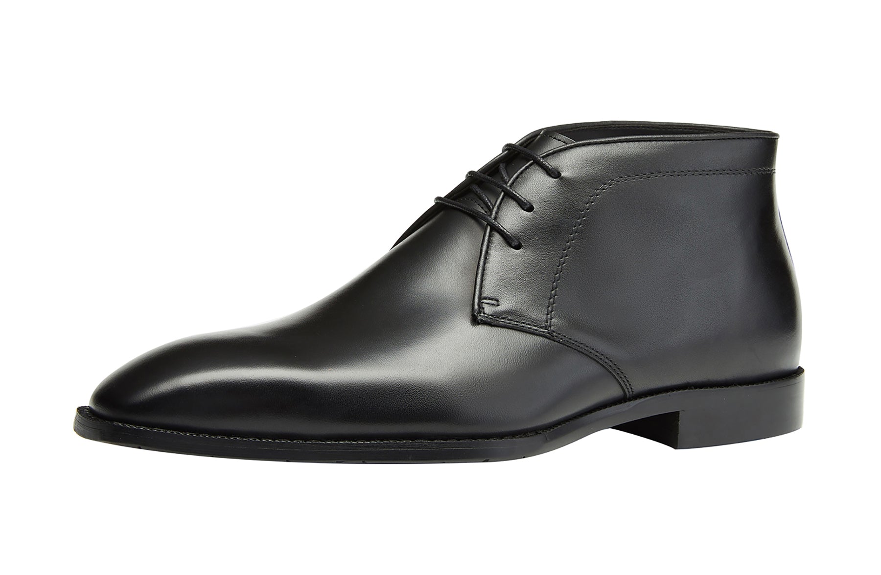 Botas chukka formales de cuero para hombre 