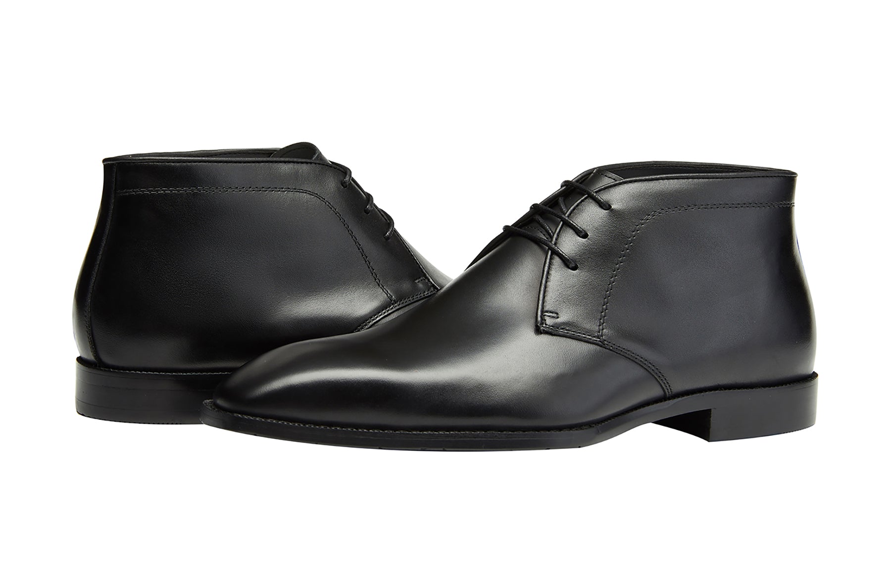 Botas chukka formales de cuero para hombre 