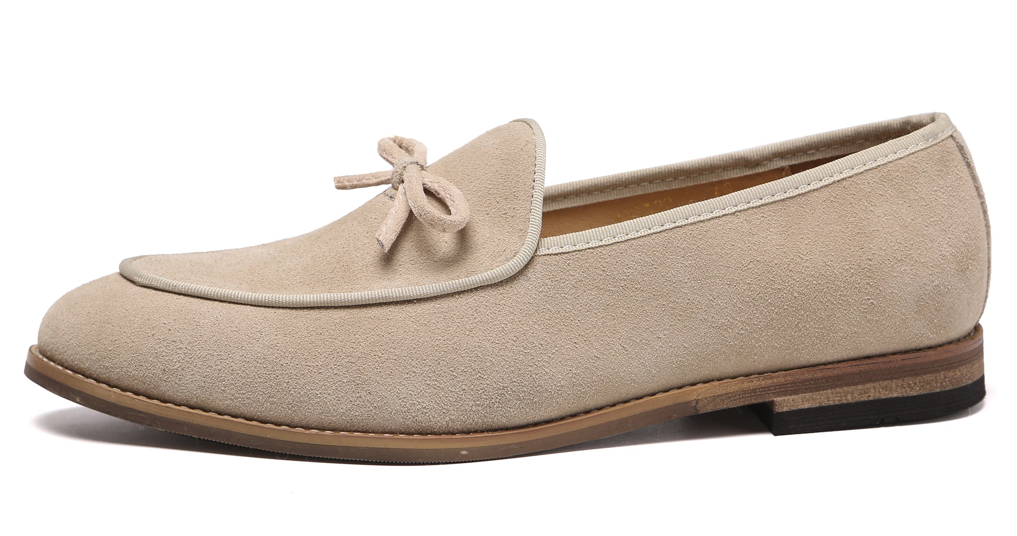 Mocasines informales con lazo para hombre 