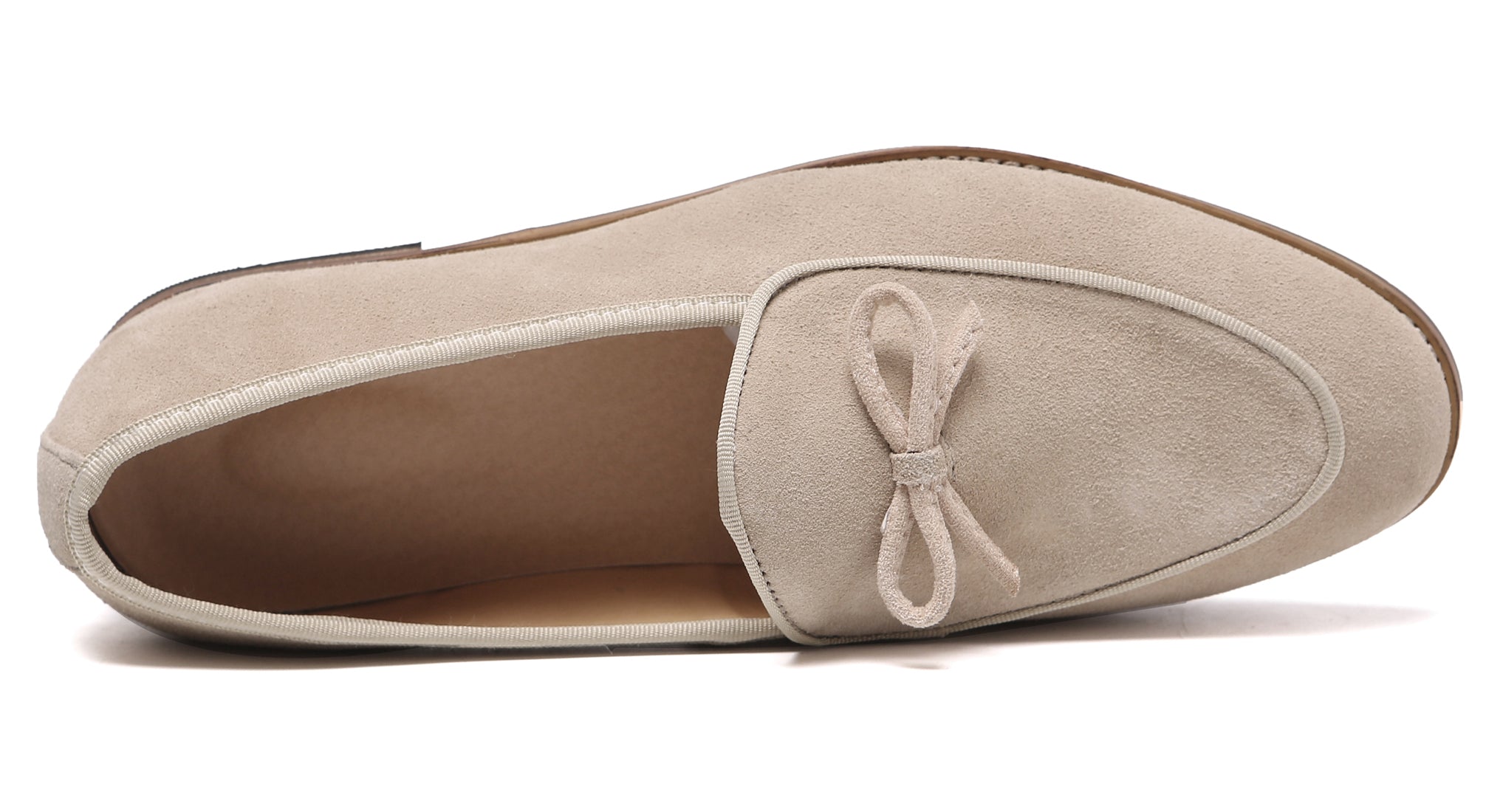 Mocasines informales con lazo para hombre 