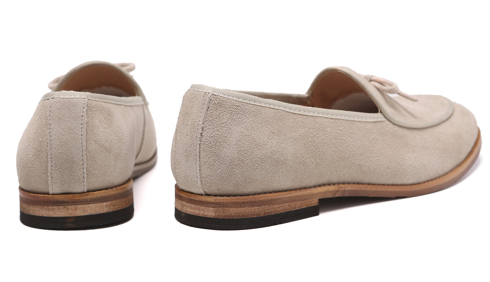 Mocasines informales con lazo para hombre 
