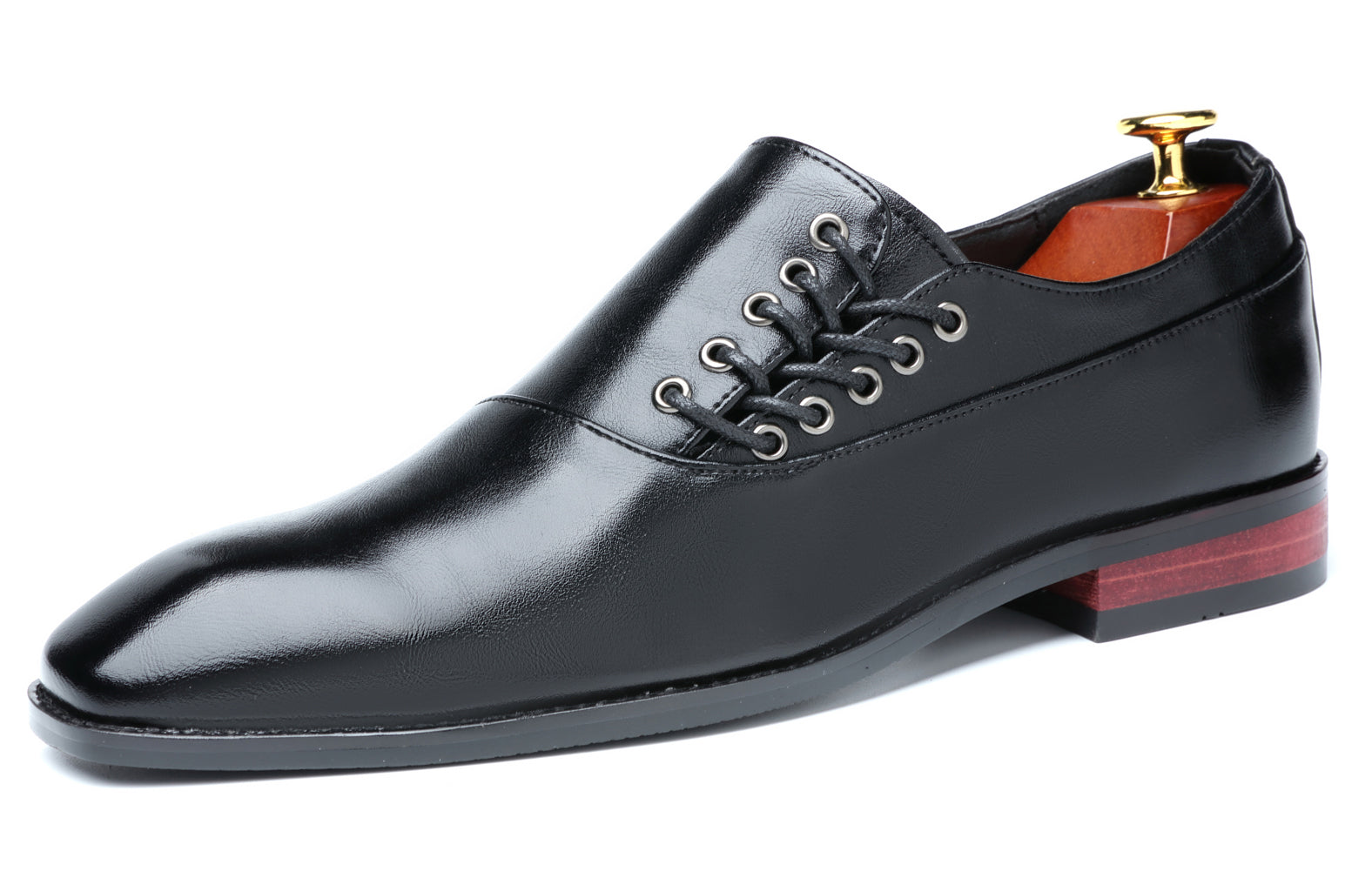 Men's Side Lace Dress Loafers