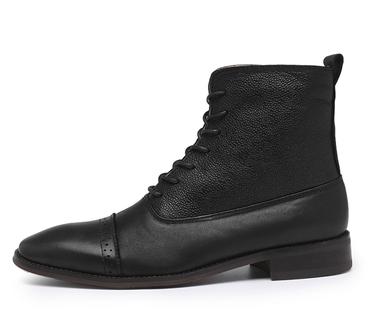 Botas de vestir Brogue para hombre por encima del tobillo