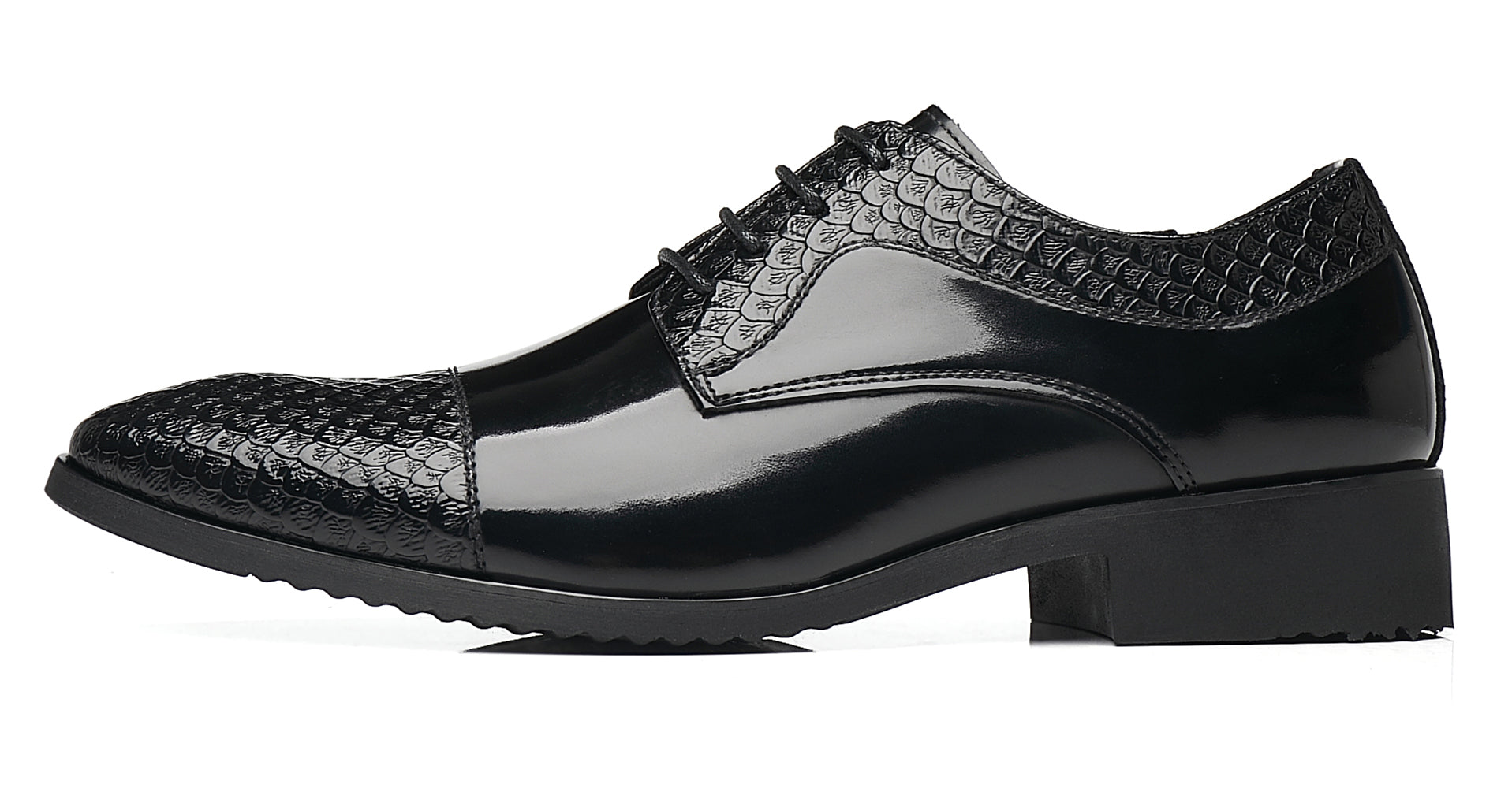 Zapatos Derby de negocios compuestos para hombre