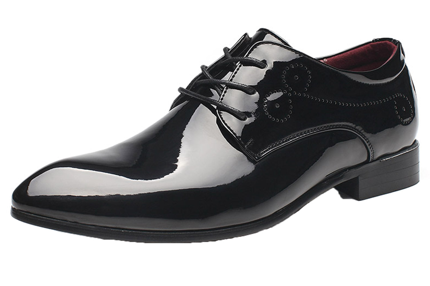 Derby clásico liso para hombre