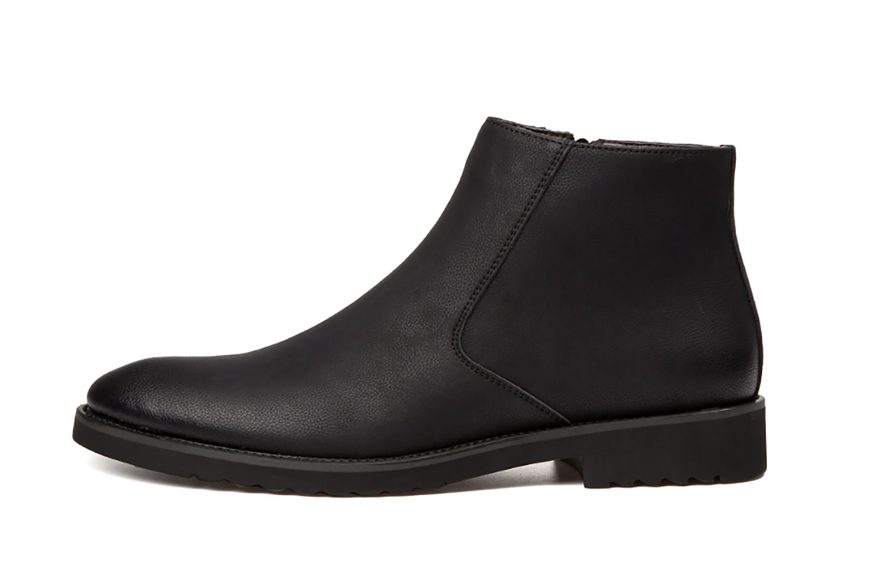 Men's  Chelsea Boots Leather Zipper