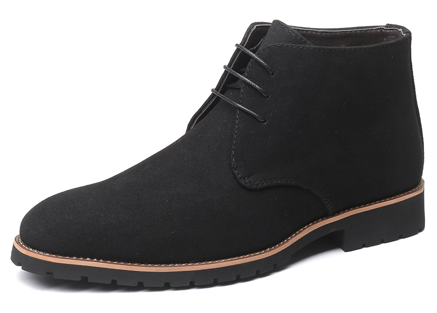 Men's Suede Plain Chukka Boots