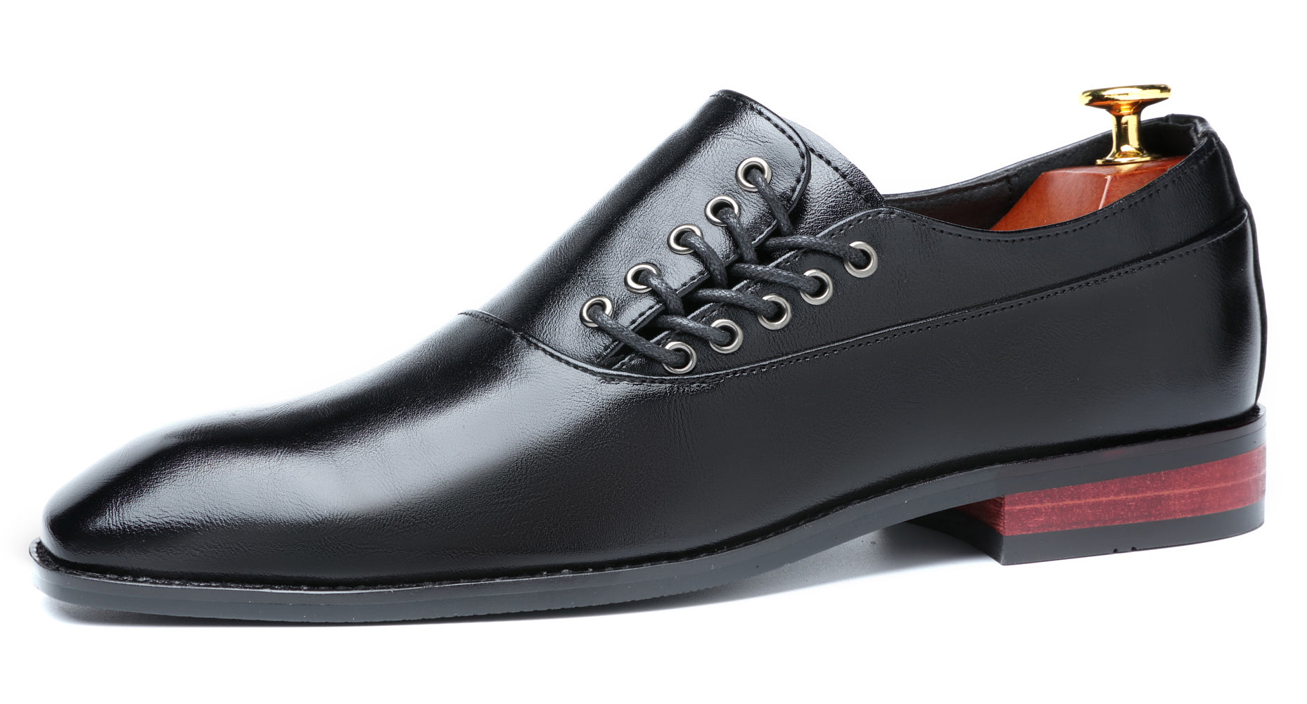 Men's Side Lace Dress Loafers