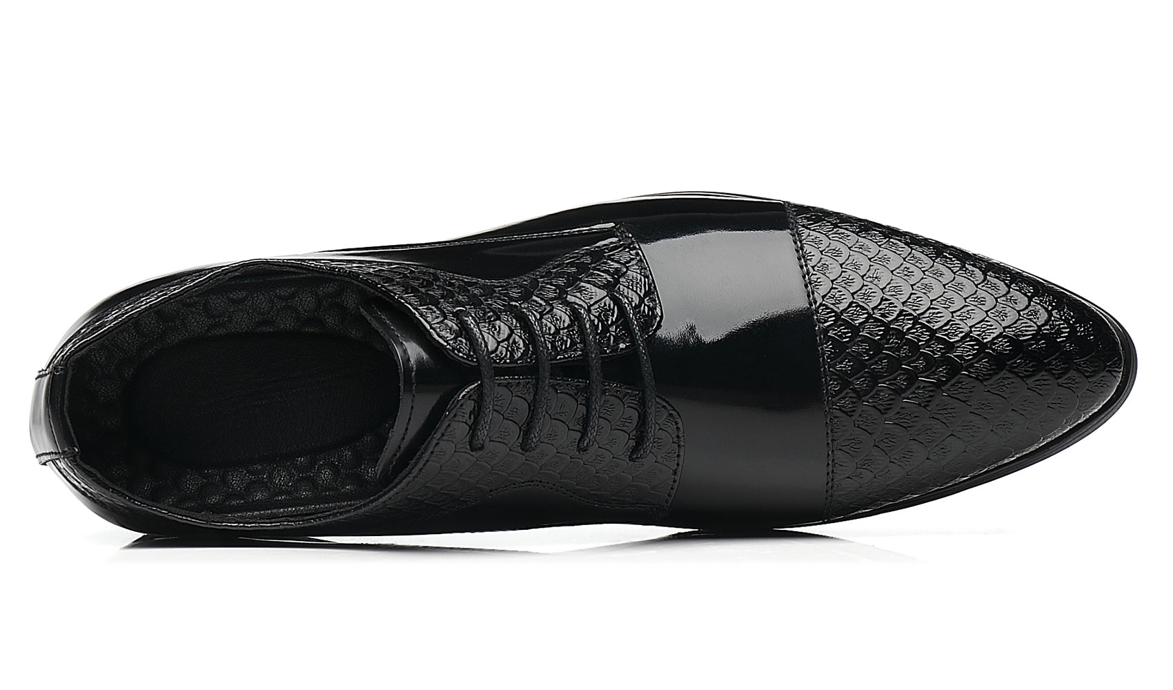Zapatos Derby de negocios compuestos para hombre