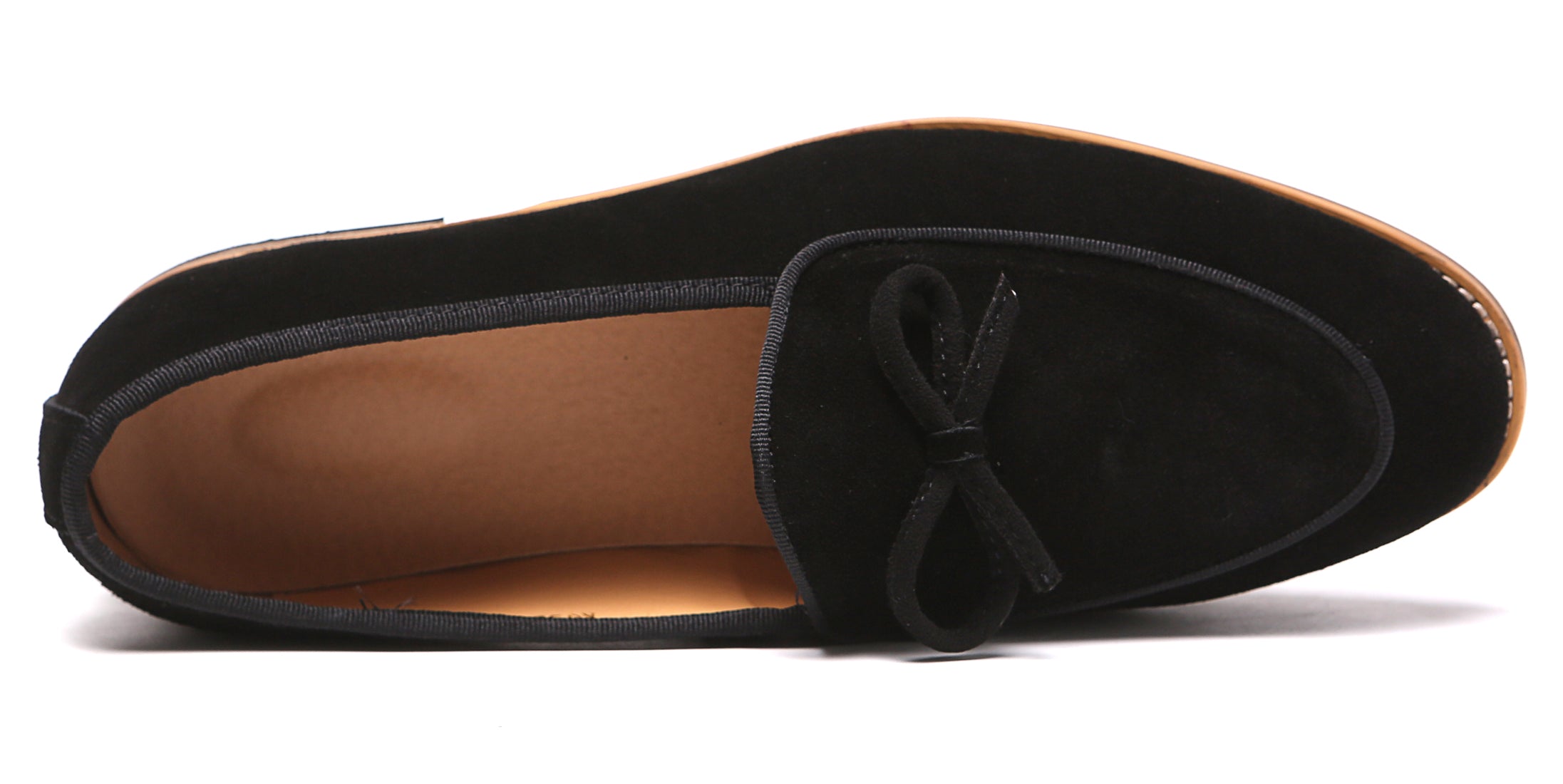 Mocasines informales con lazo para hombre 