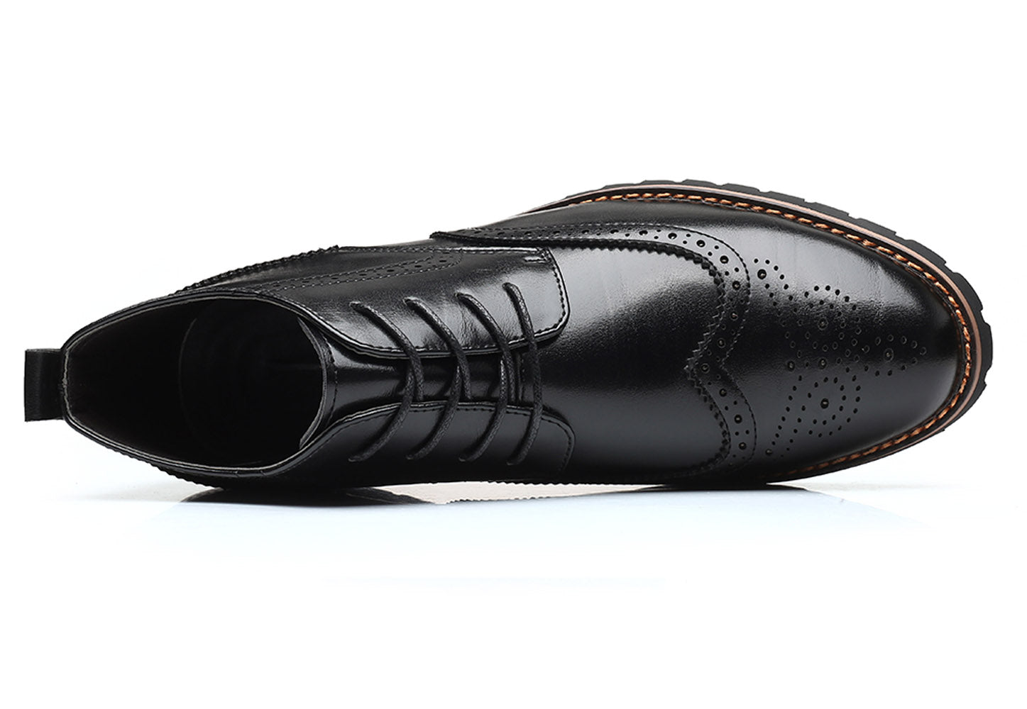 Men's Wingtip Brogue Casual Boots