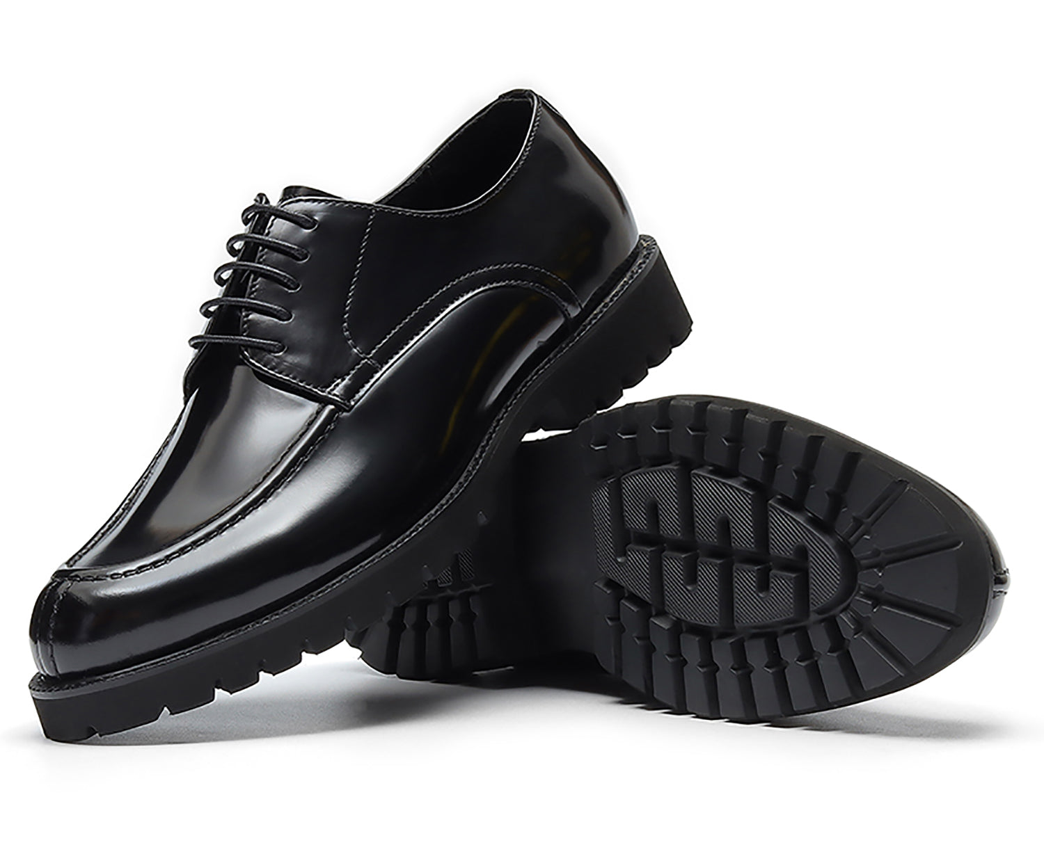 Vestido de suela gruesa para hombre Derby formal