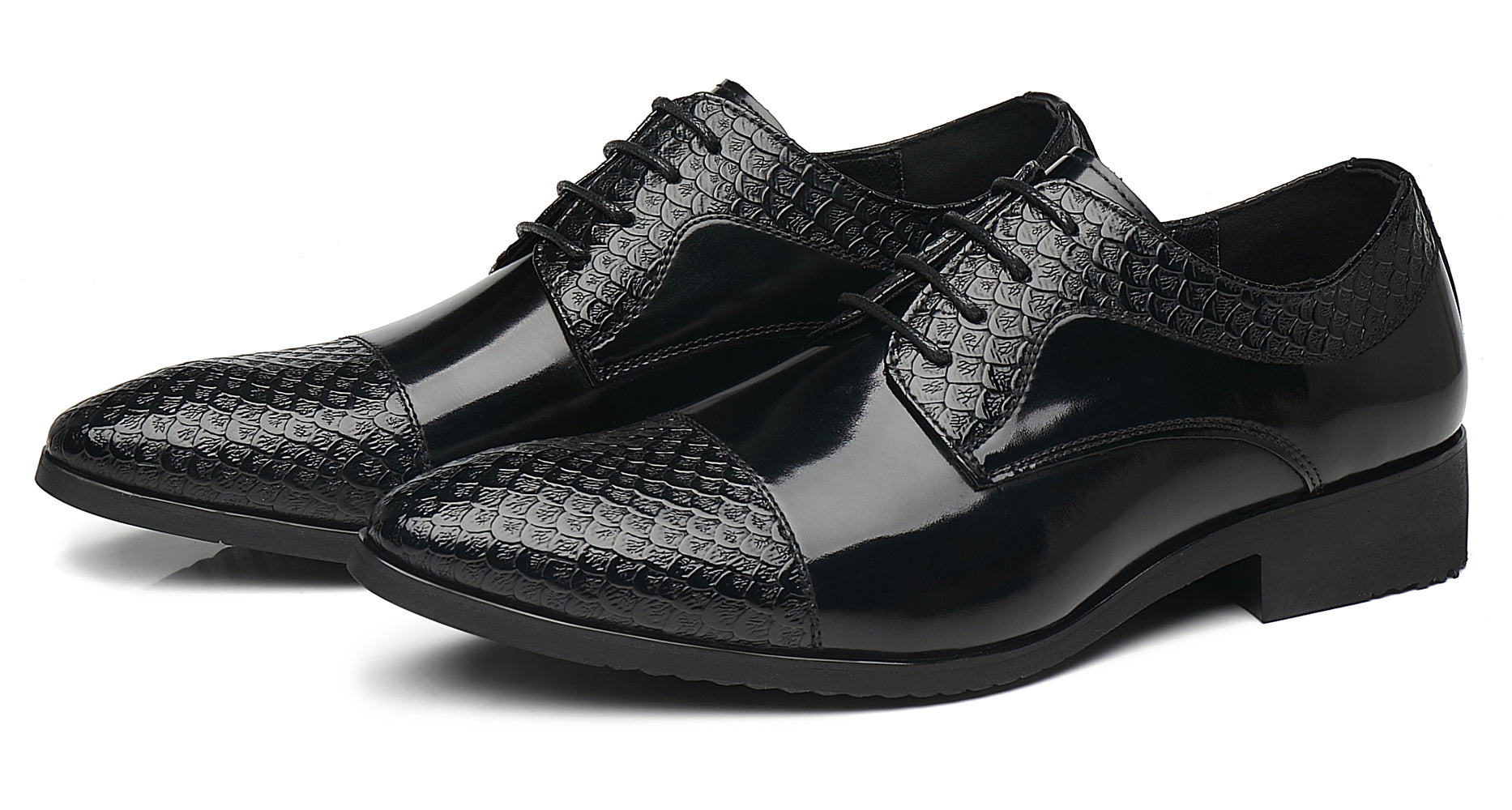 Zapatos Derby de negocios compuestos para hombre