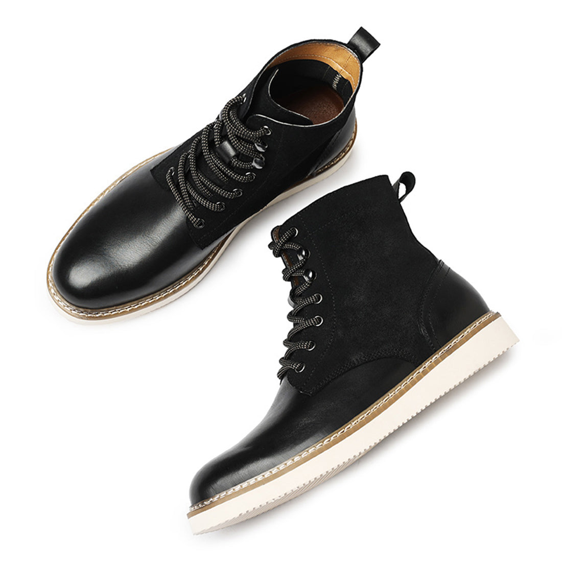Men's Casual Dress Boots Foam Sole