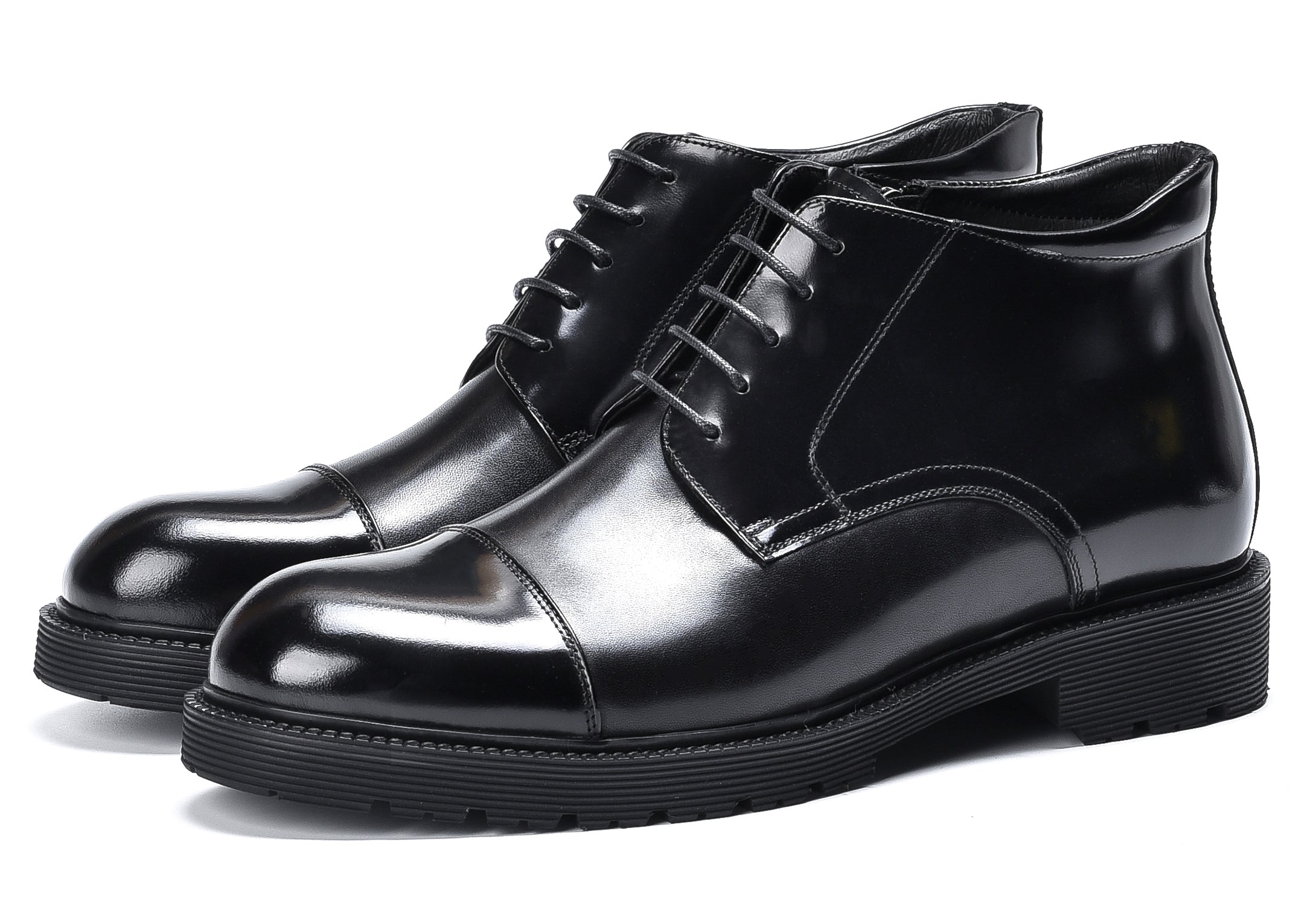 Men's Leather Fashion Casual Dress Boots