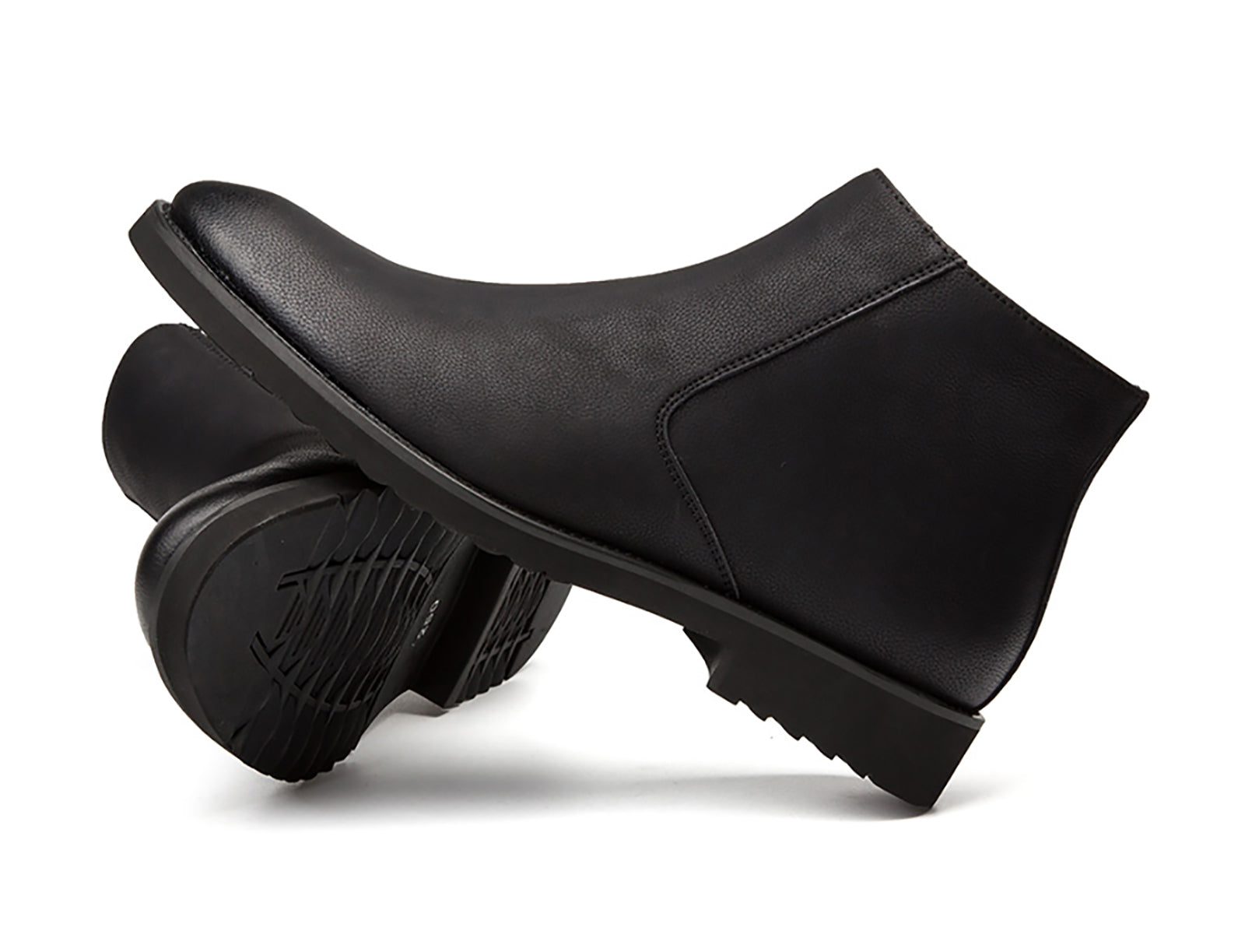 Men's  Chelsea Boots Leather Zipper