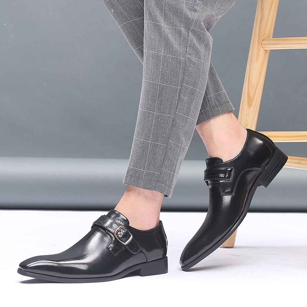 Men's Formal Monk Strap Loafers