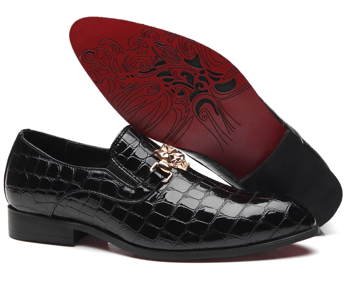 Men's Alligator Smoking Loafers