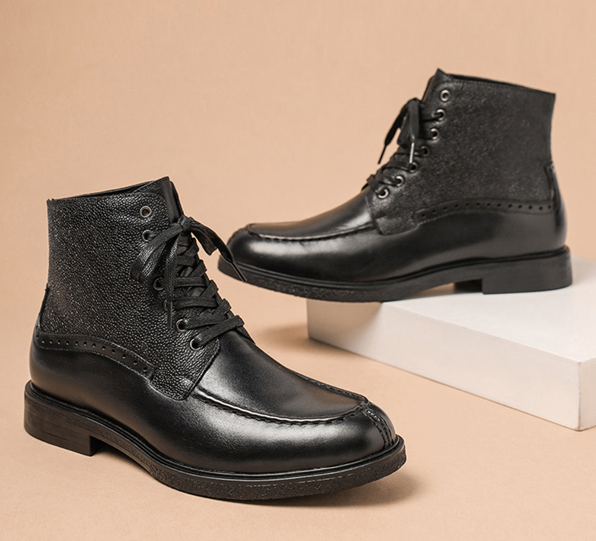 Men's Moc Composite Dress Casual Boots