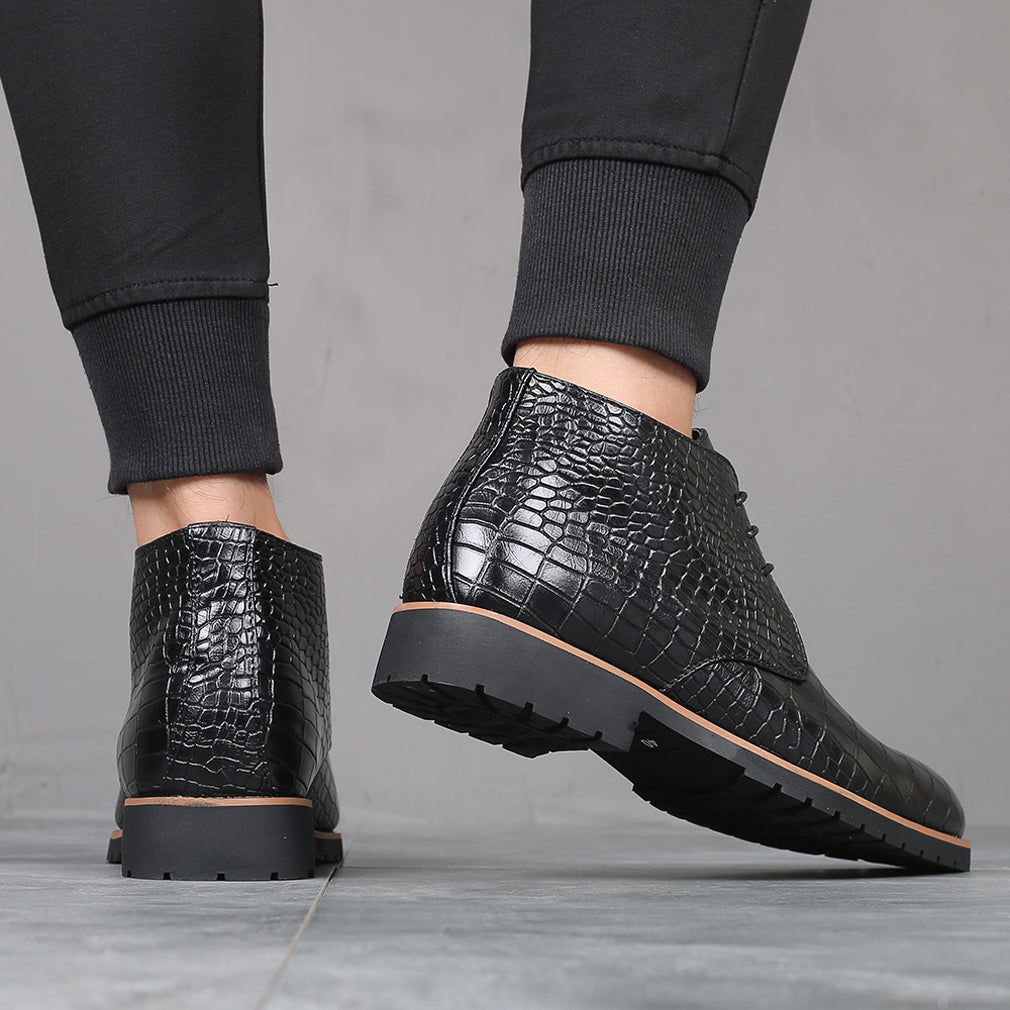 Botas casuales en relieve para hombre