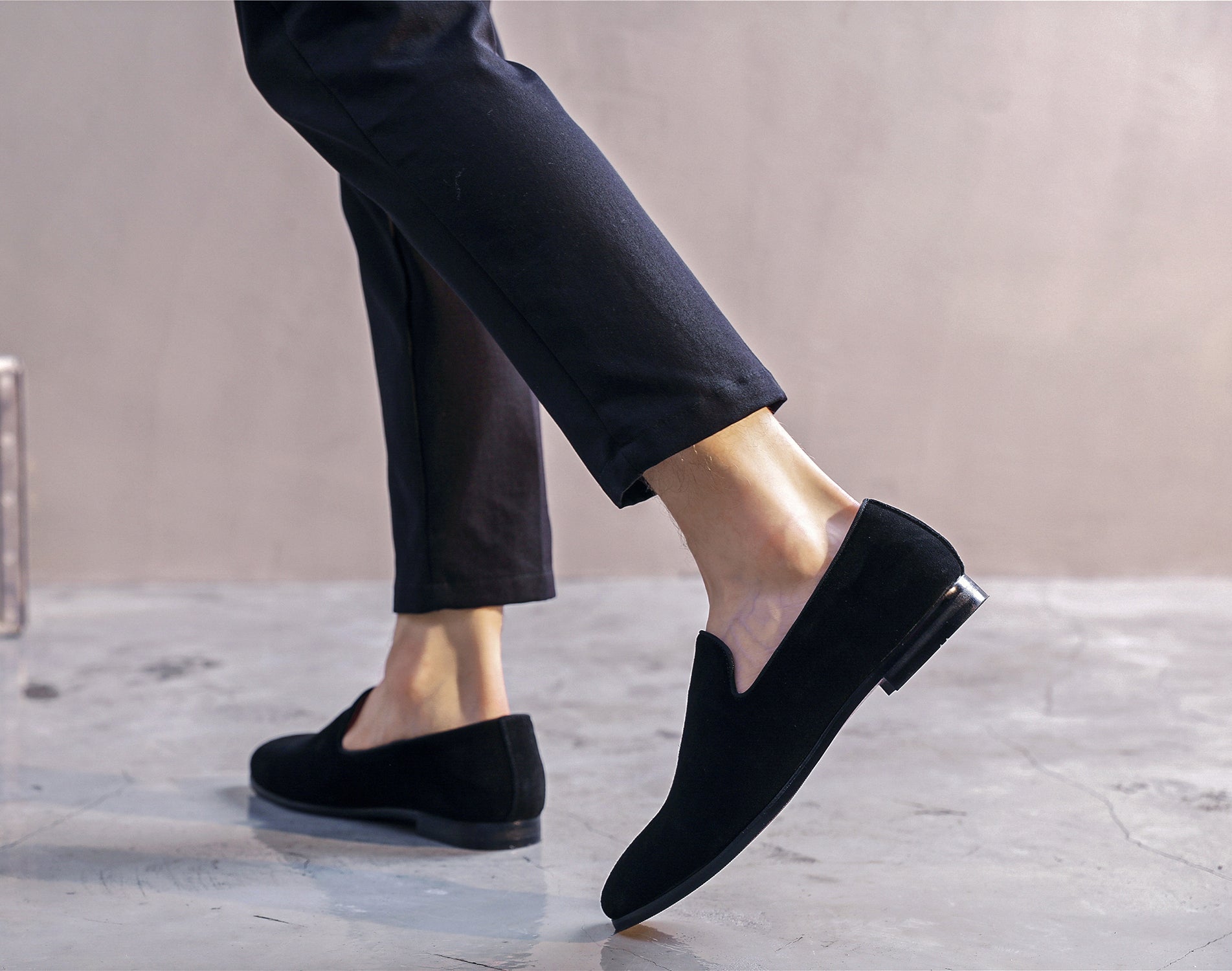 Men's Suede Casual Plain Loafers