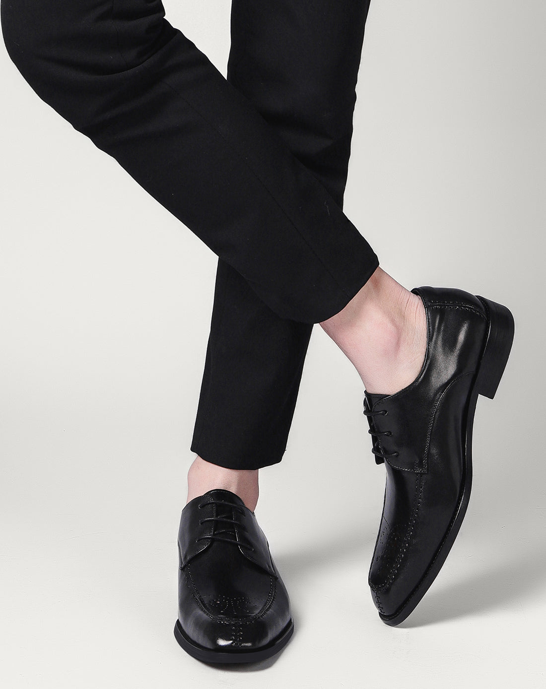 Men's Formal Leather Brogue Derby