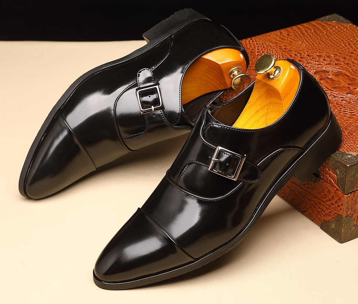 Mocasines Cap Monk con correa para hombre
